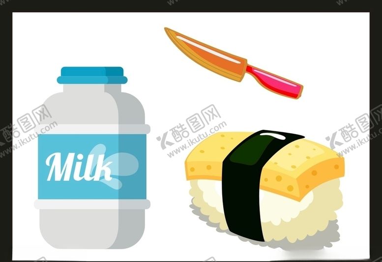 编号：62971503312255523451【酷图网】源文件下载-卡通美食餐饮