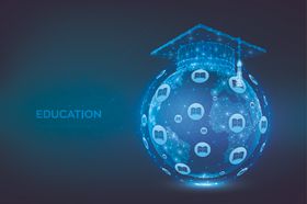 开学宣传海报设计3D学生