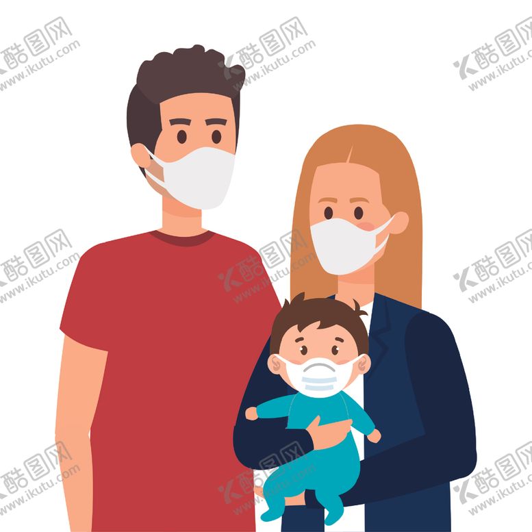 编号：26299304191448214476【酷图网】源文件下载-戴口罩的人物