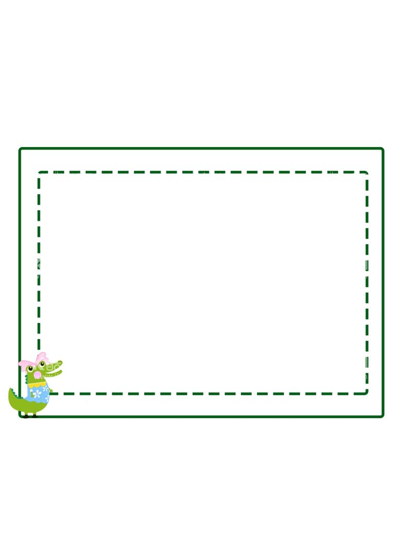 编号：11766411280500182767【酷图网】源文件下载-动物卡通边框