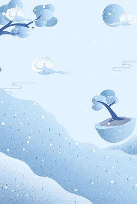 飘雪冬季