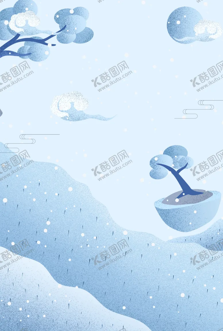 编号：17956904300822471303【酷图网】源文件下载-飘雪冬季