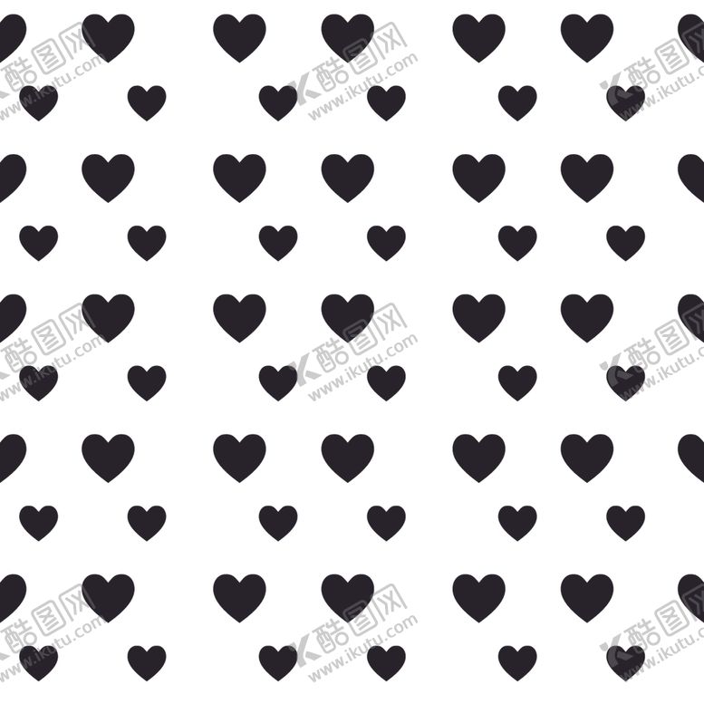 编号：81009709240159445056【酷图网】源文件下载-情人节简约花纹背景