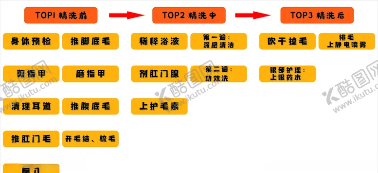 编号：99730306231401163246【酷图网】源文件下载-宠物洁牙精洗步骤