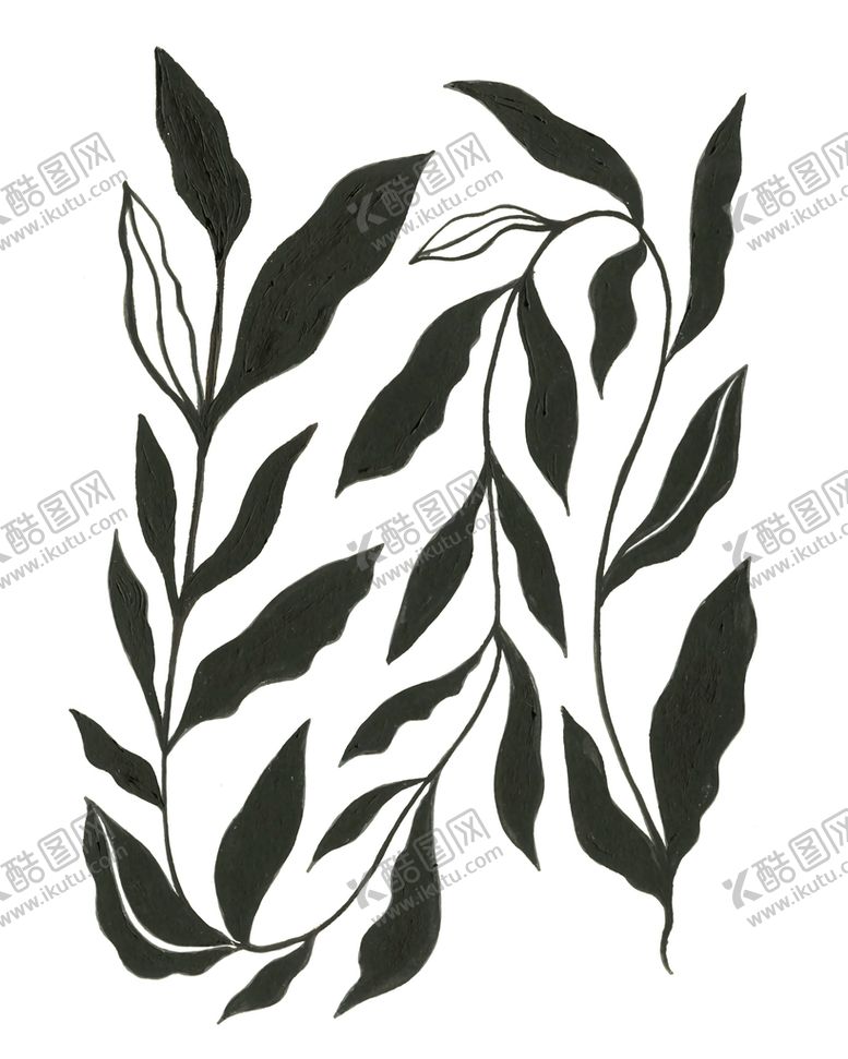 编号：49536109280228286957【酷图网】源文件下载-植物花草装饰挂画