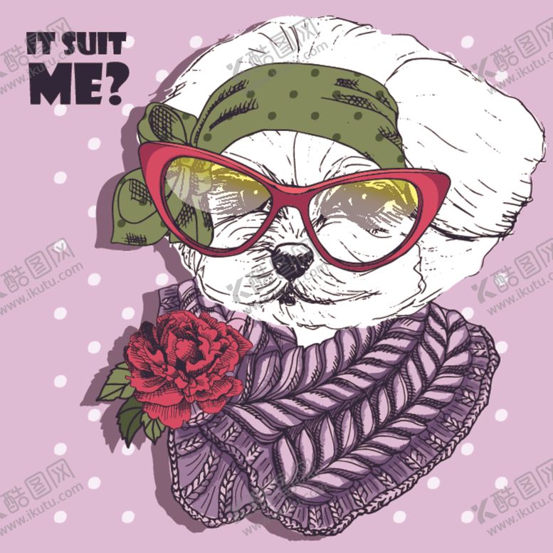 编号：54242010020129274185【酷图网】源文件下载-卡通小狗