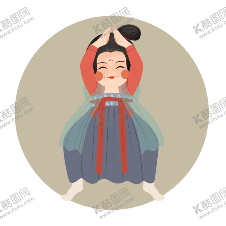 编号：24149004301039512693【酷图网】源文件下载-卡通侍女图