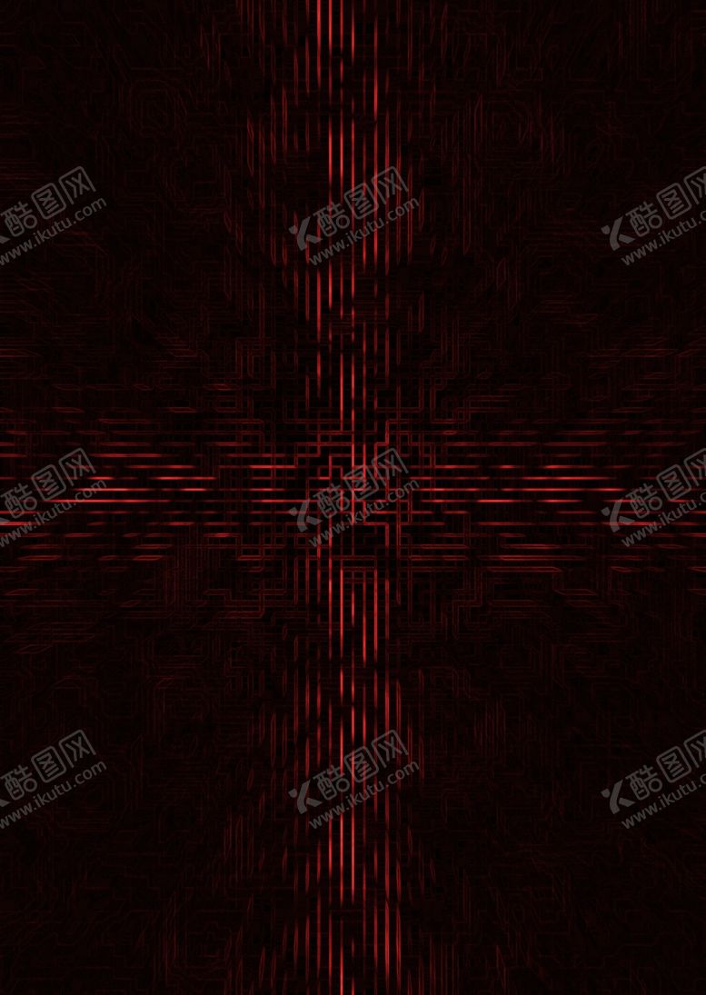 编号：91194001201321363746【酷图网】源文件下载-暗红色科技感线条背景