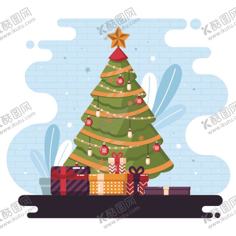 编号：72730309240931375517【酷图网】源文件下载-圣诞树
