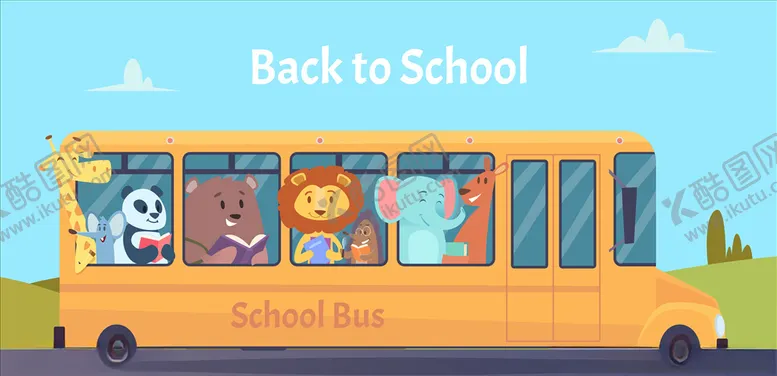 编号：60502409290142294397【酷图网】源文件下载-动物巴士