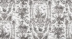 清新绿白花纹图案设计