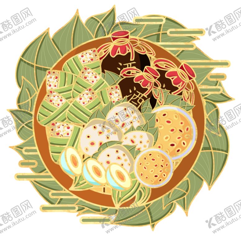 编号：78701005051113465115【酷图网】源文件下载-端午节海报端午节宣传粽子