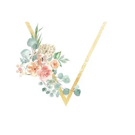 花卉字母