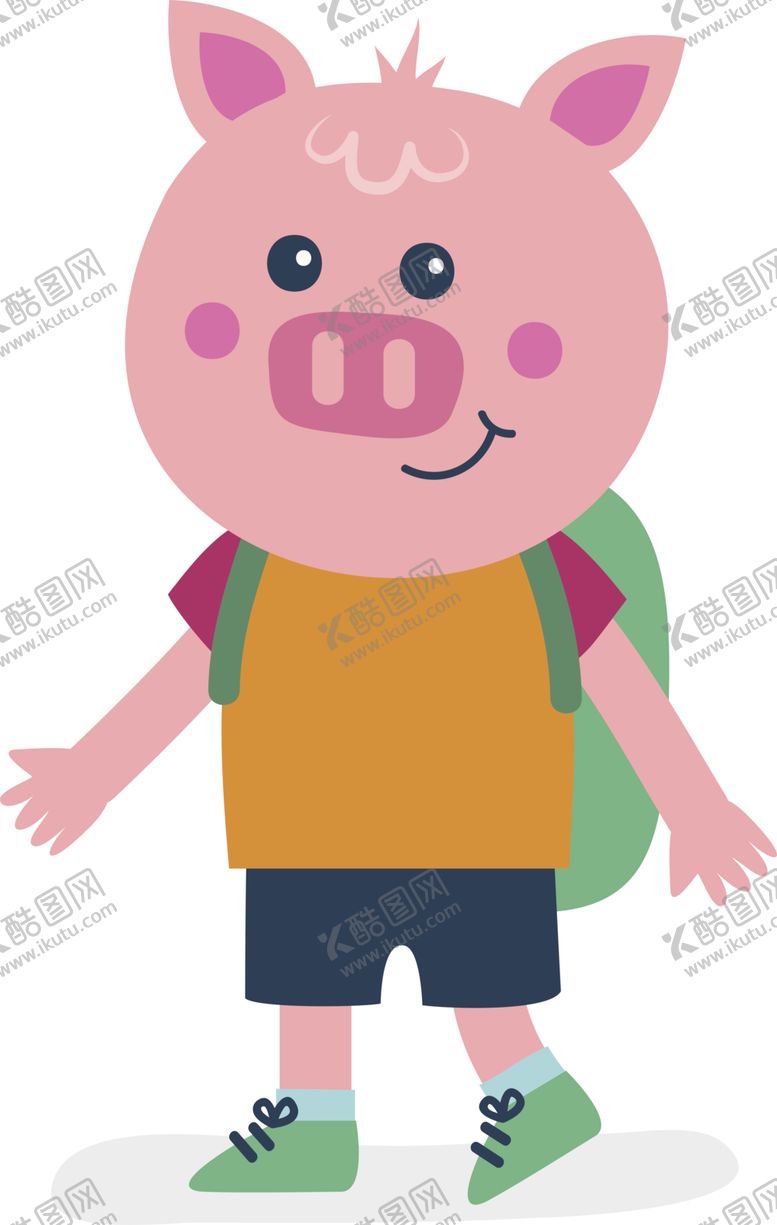编号：48579507091729401172【酷图网】源文件下载-手绘动物