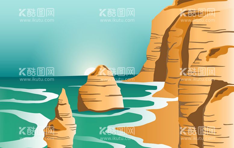 编号：87510810261406349492【酷图网】源文件下载-插画风景