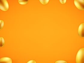 黄色背景
