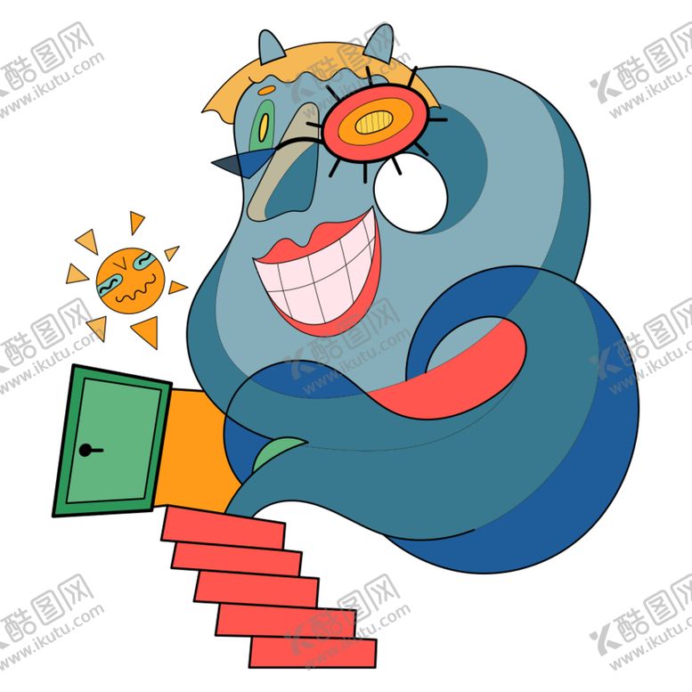 编号：66361310210334498413【酷图网】源文件下载-卡通系列插画图片