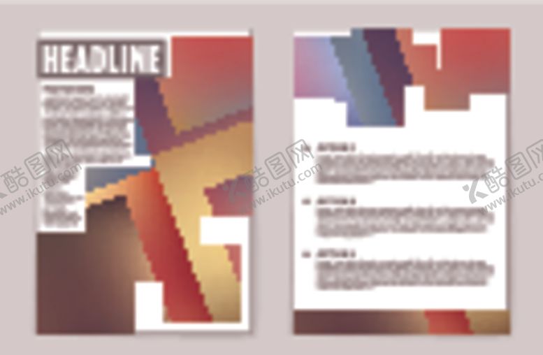 编号：66694307080841132255【酷图网】源文件下载-画册封面