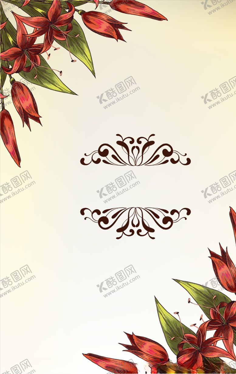 编号：24668909092208417580【酷图网】源文件下载-花朵海报