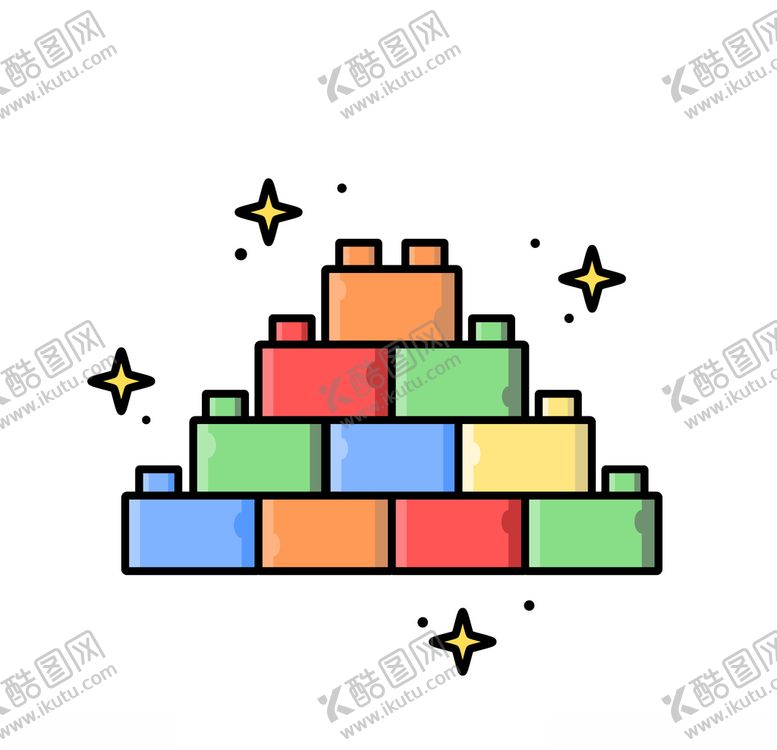 编号：97056405130151136247【酷图网】源文件下载-积木图标