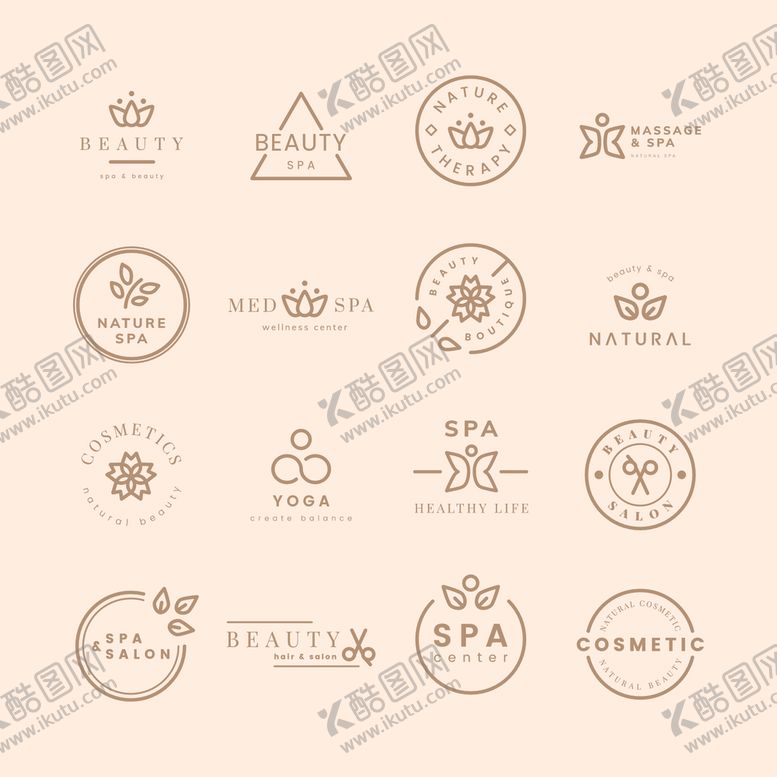 编号：61102707070402045681【酷图网】源文件下载-花卉logo