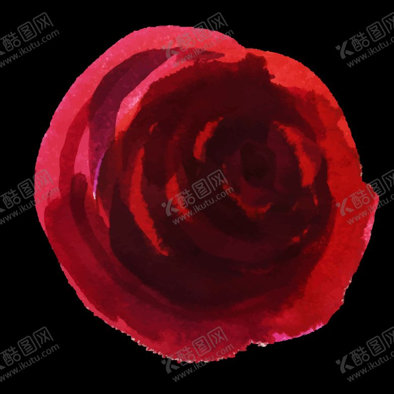 编号：55651304301858199091【酷图网】源文件下载-水彩花朵装饰