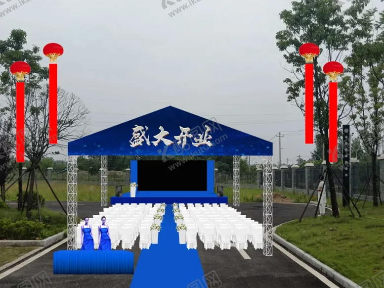 编号：32514109221316227119【酷图网】源文件下载-舞台模型