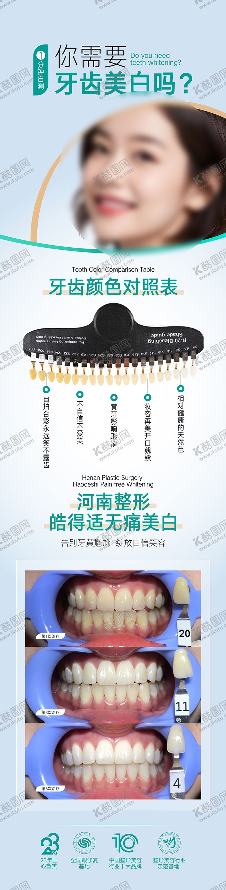 编号：33548112050603199811【酷图网】源文件下载-口腔整形海报