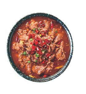 水煮牛肉