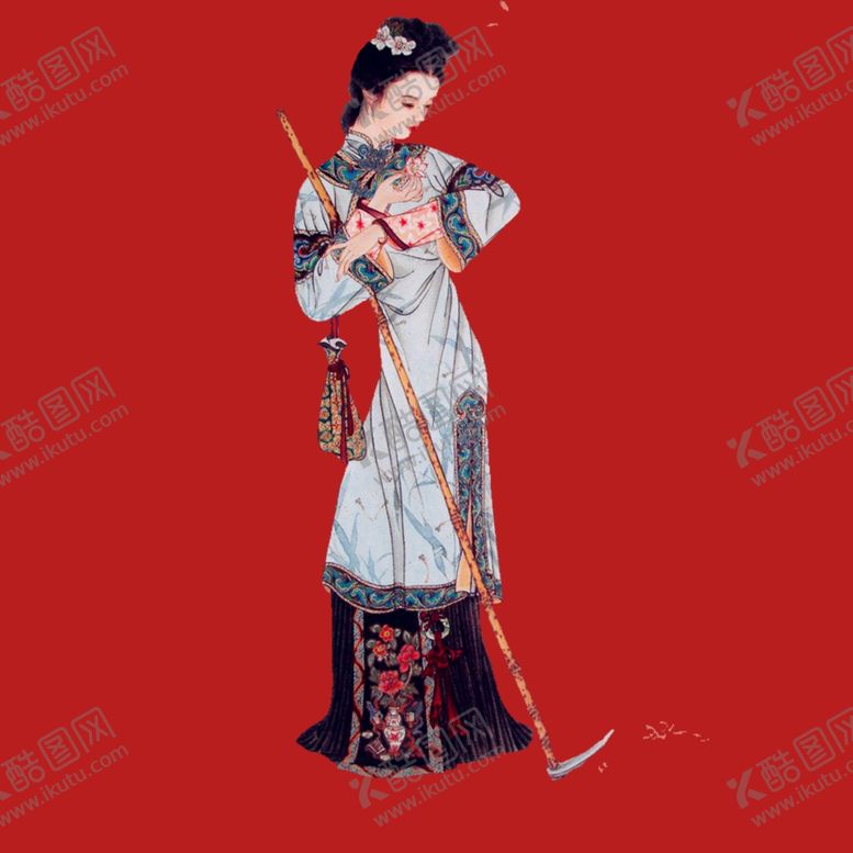 编号：70480902190737055422【酷图网】源文件下载-清朝大清美女