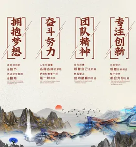 企业文化墙背景公司简介背景