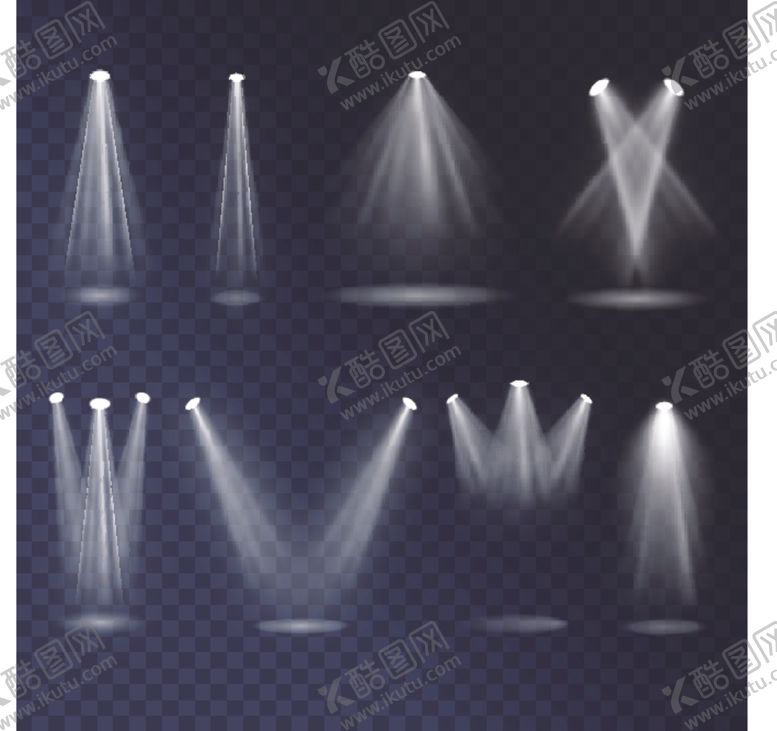 编号：74080409280238073958【酷图网】源文件下载-射灯灯光