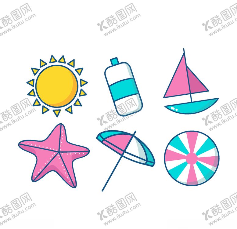 编号：19862410201824285594【酷图网】源文件下载-夏日元素