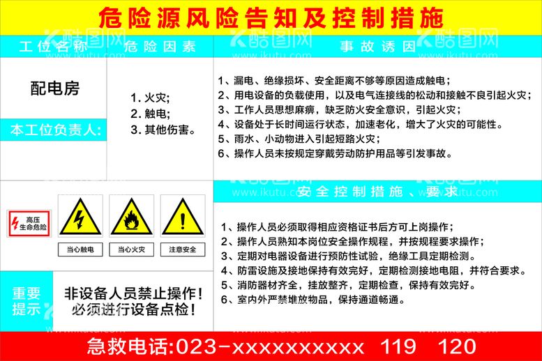 编号：17837912200832496156【酷图网】源文件下载-危险源标识牌