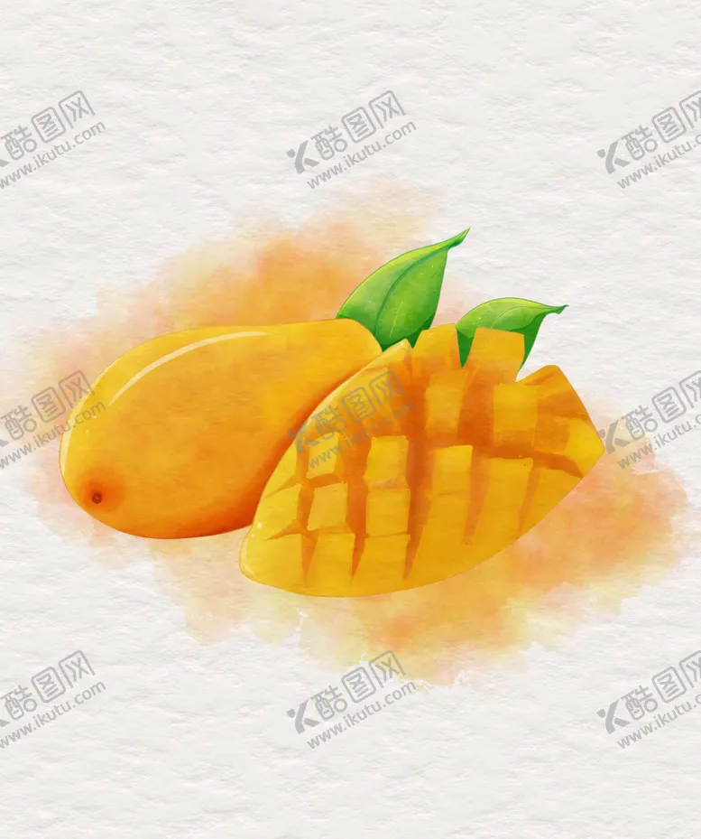 编号：67673312080649433755【酷图网】源文件下载-卡通芒果插画
