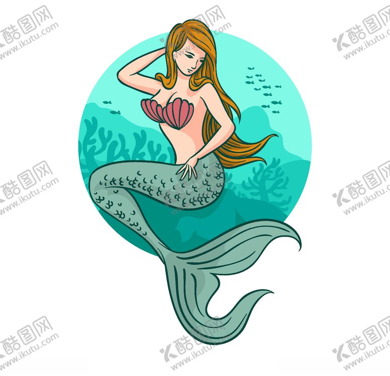 编号：72975809212045103889【酷图网】源文件下载-美人鱼