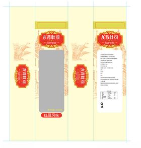 面包条包装袋设计