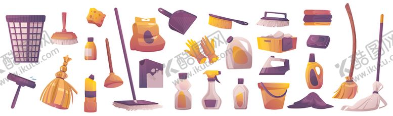 编号：84516104021824538661【酷图网】源文件下载-清洁工具