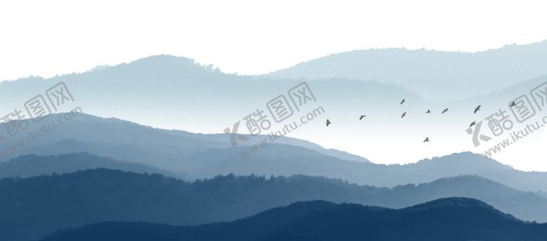 编号：97825005010430599367【酷图网】源文件下载-水墨山背景