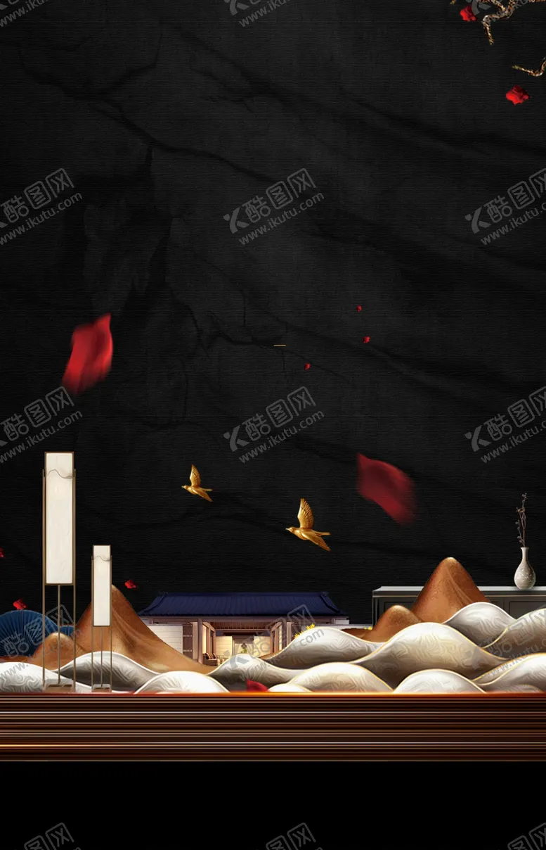 编号：84443706301346531322【酷图网】源文件下载-地产活动背景海报素材