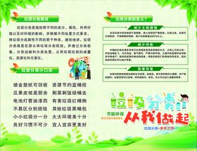 垃圾分类海报
