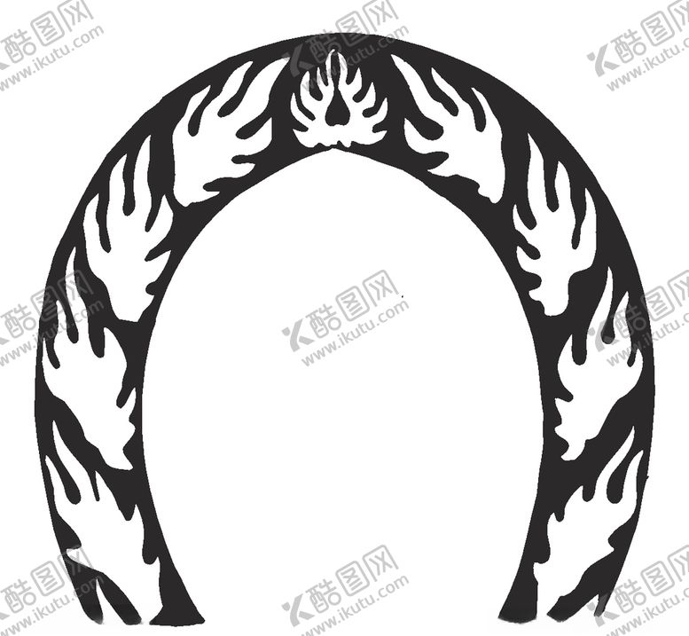 编号：82098209200106466699【酷图网】源文件下载-镂空花图案