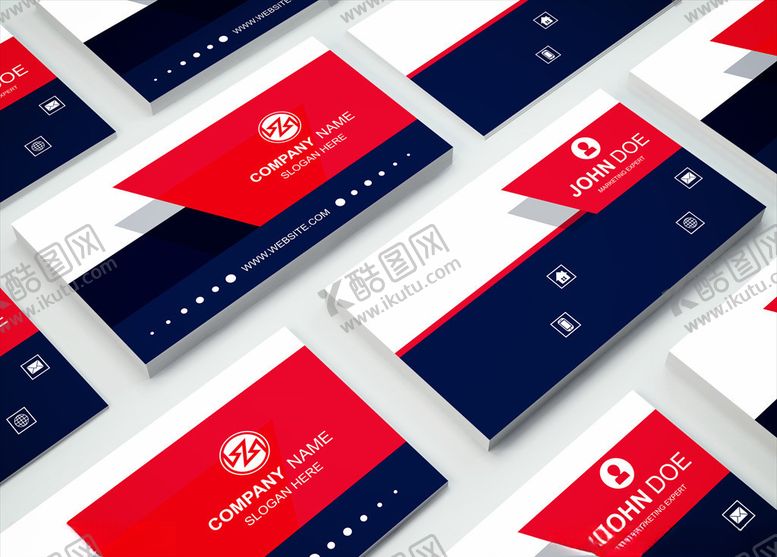 编号：70888409302020467999【酷图网】源文件下载-矢量名片模板