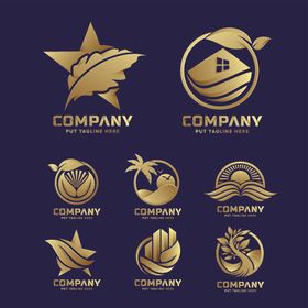 星星标志企业识图企业logo
