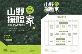 旅游探险DM单页