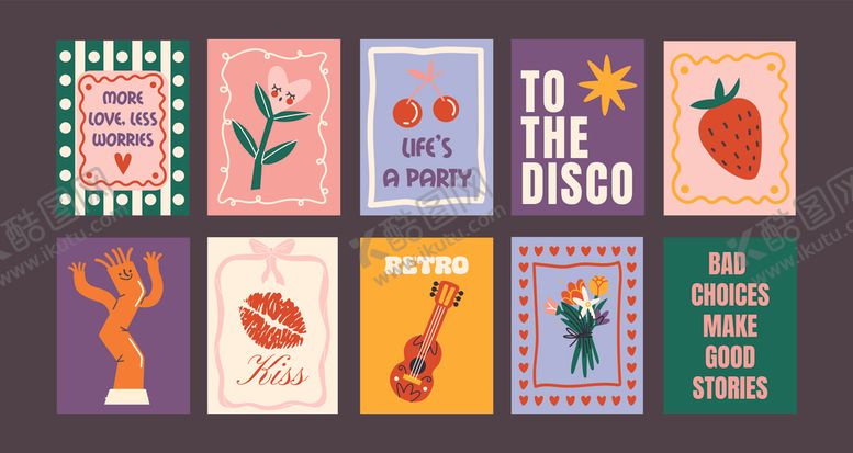 编号：34467604062141441463【酷图网】源文件下载-复古音乐主题海报