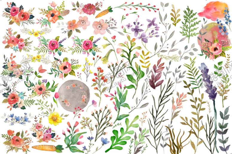 编号：29015811242145231737【酷图网】源文件下载-手绘花朵