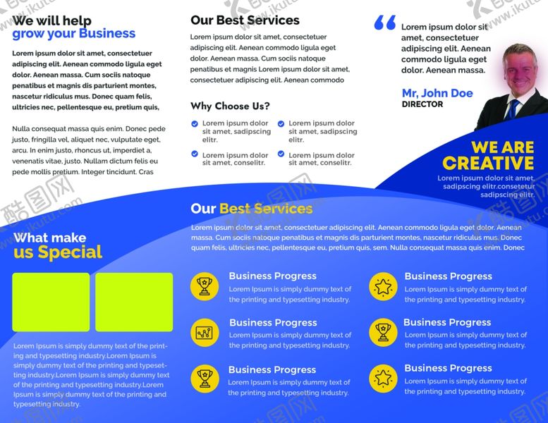 编号：19698609291951422115【酷图网】源文件下载-企业三折页背面