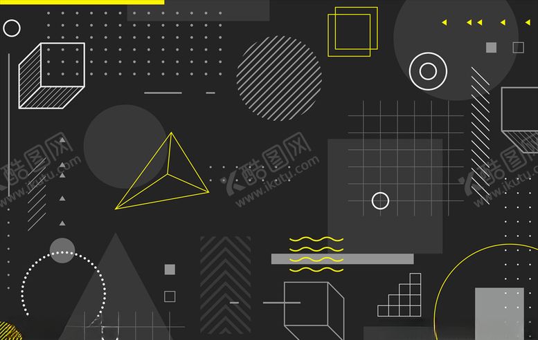 编号：14297910041351178487【酷图网】源文件下载-几何线条背景