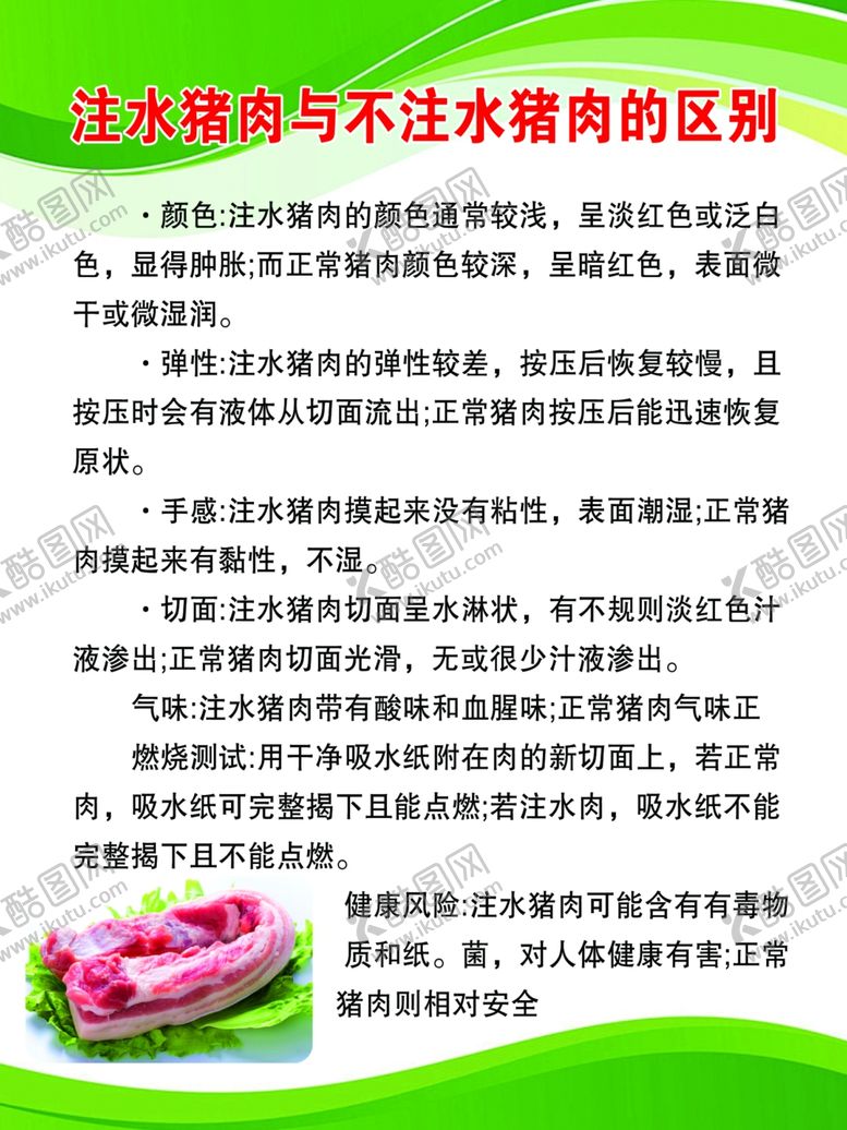 编号：68170302242212469652【酷图网】源文件下载-注水肉的区别
